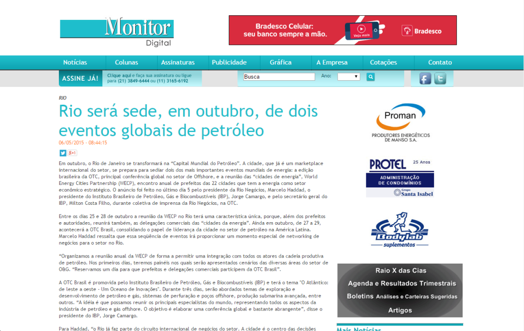 2015-06-15 16_32_23-Rio será sede, em outubro, de dois eventos globais de petróleo - Monitor Mercant